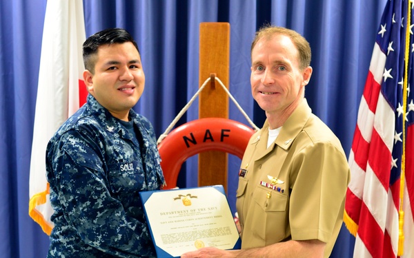 December awards ceremony in Misawa