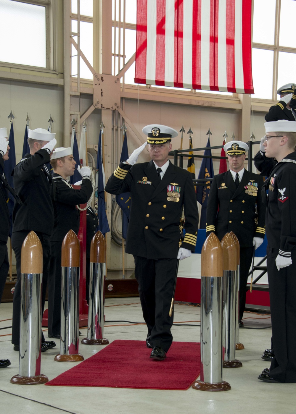 HSC 12 change of command on NAF Atsugi