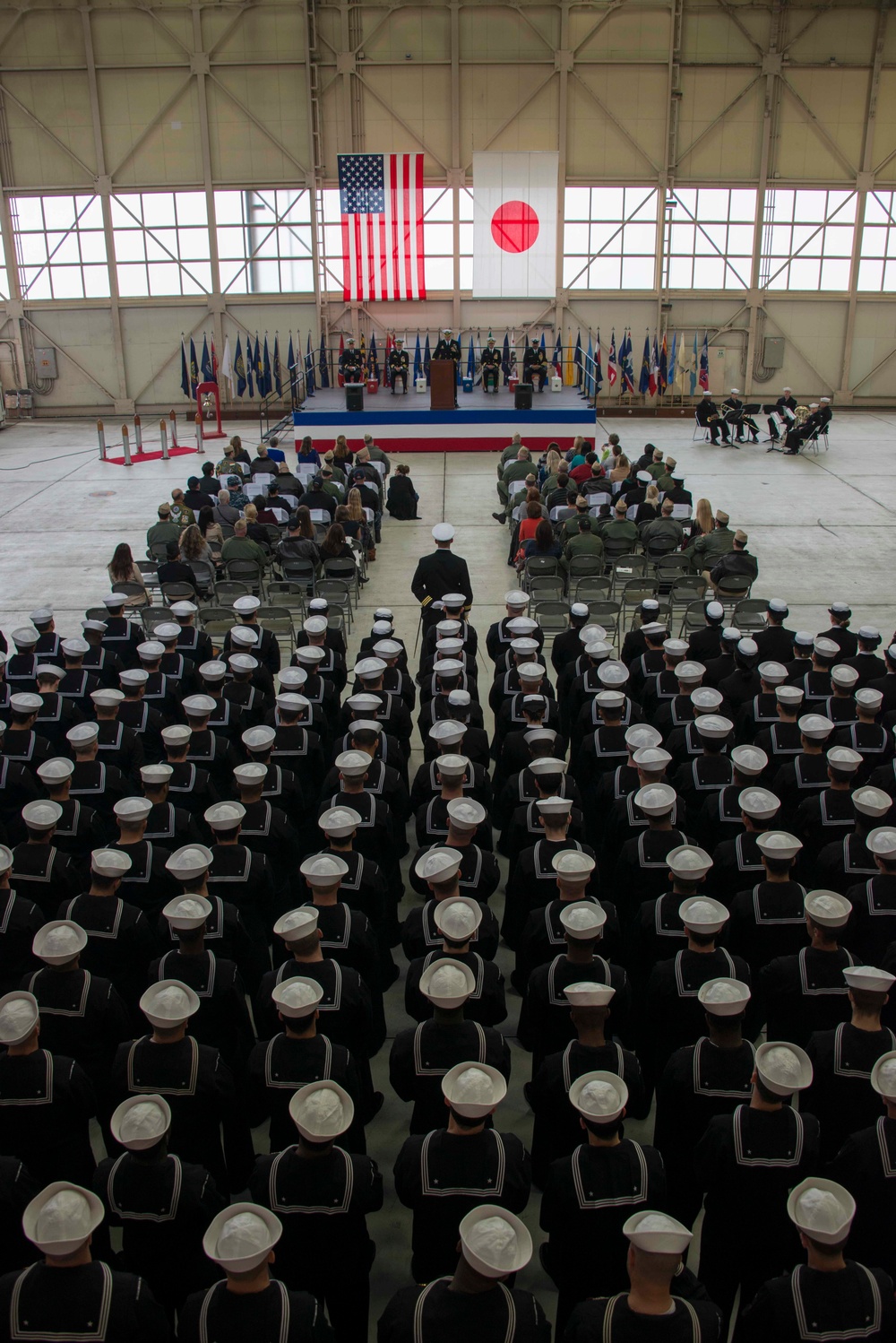 HSC 12 change of command on NAF Atsugi