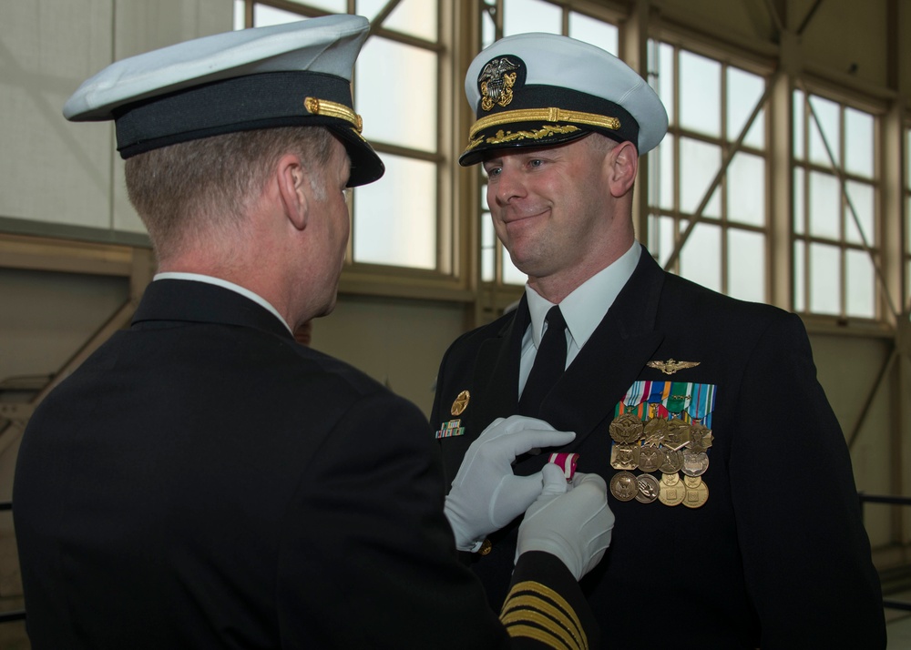 HSC 12 change of command on NAF Atsugi