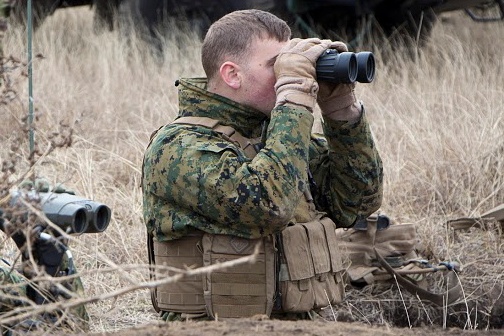 Support from above: U.S. Marines comrades receive CAS during Platinum Lynx 16-2