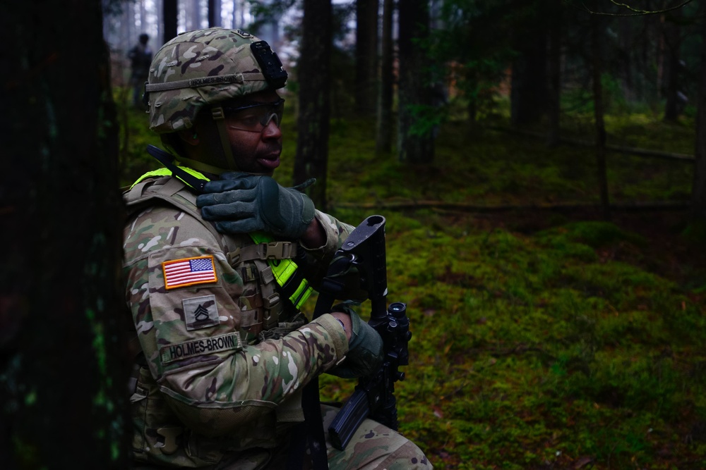 15th Engineer Battalion, convoy live-fire exercise