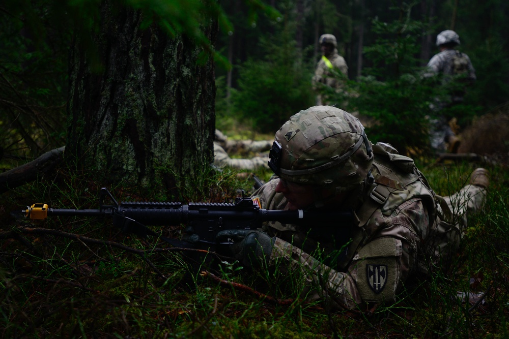 15th Engineer Battalion, convoy live-fire exercise