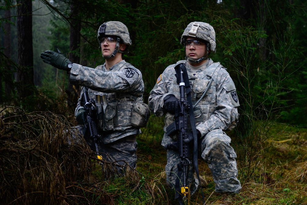 15th Engineer Battalion, convoy live-fire exercise