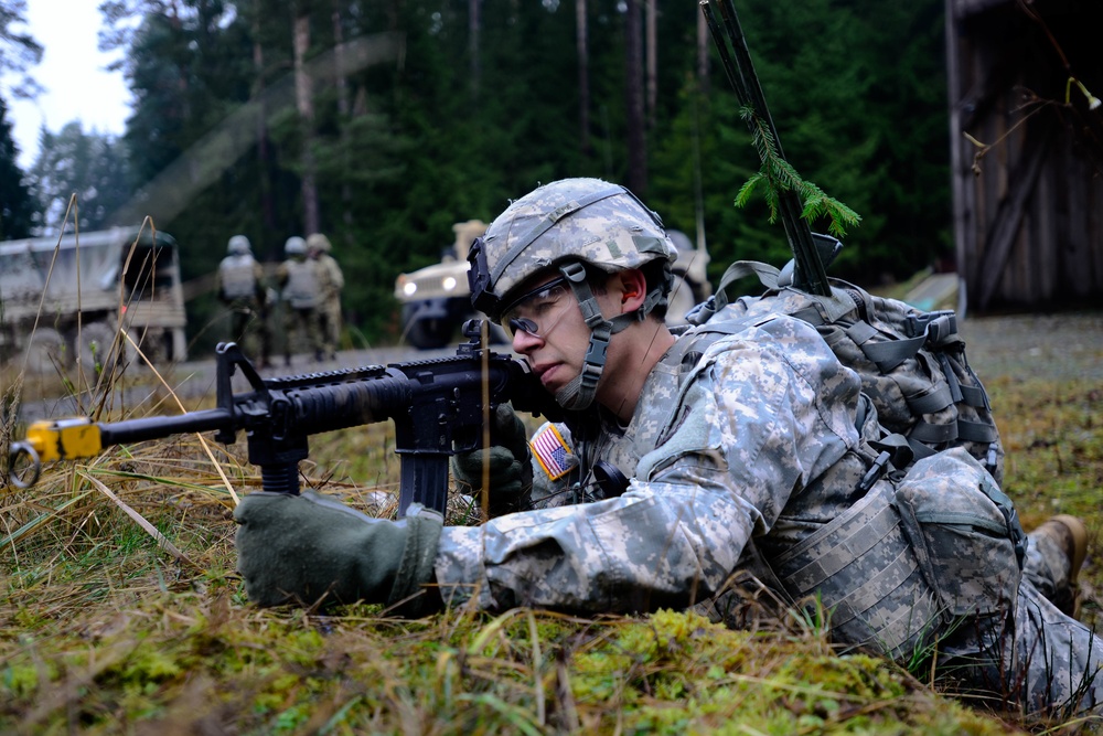 15th Engineer Battalion, convoy live-fire exercise