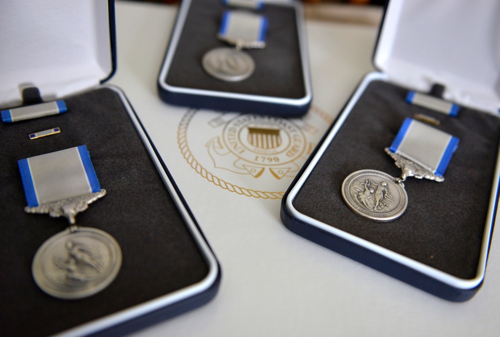 Silver Lifesaving Medals