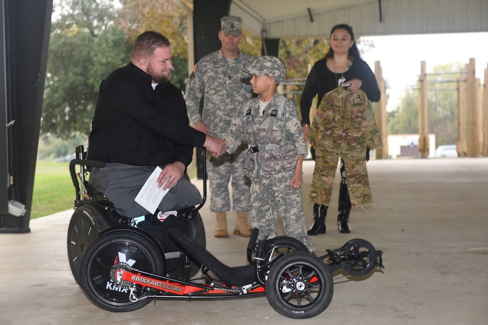 Wounded Warrior and Mini-Warrior Share More than Missing Limbs