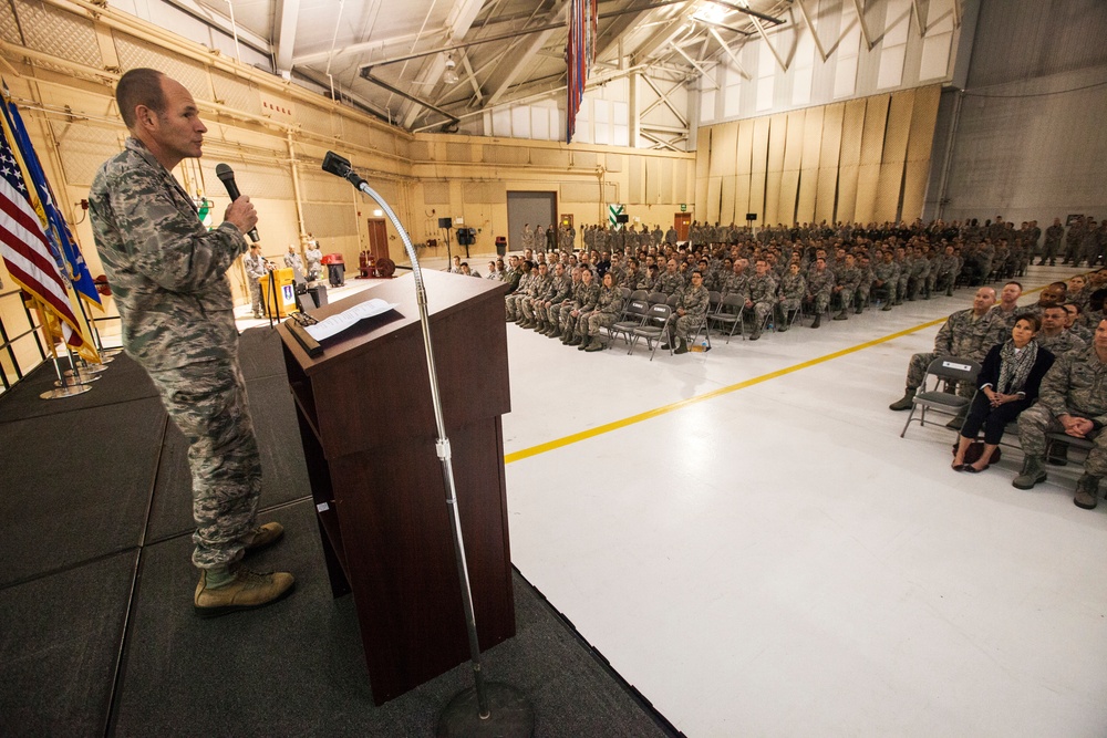 108th Wing holds Commander's Call