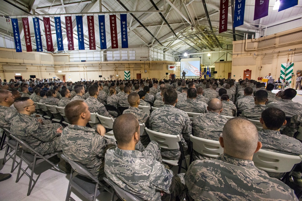 108th Wing holds Commander's Call