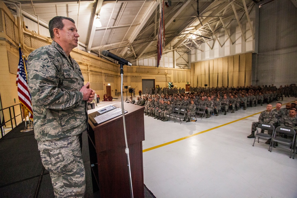 108th Wing holds Commander's Call