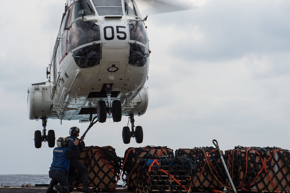 USS Mustin (DDG 89) operations