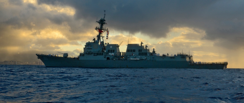 USS Chafee (DDG 90) returns to homeport