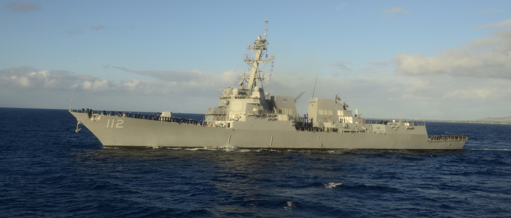 USS Chafee (DDG 90) returns to homeport