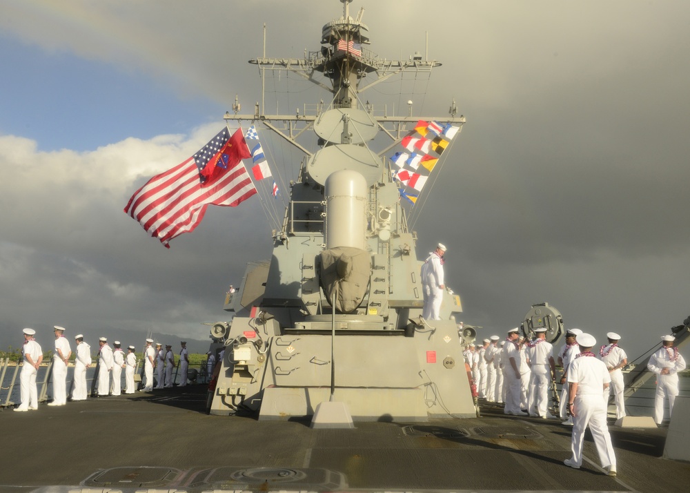 USS Chafee (DDG 90) returns to homeport