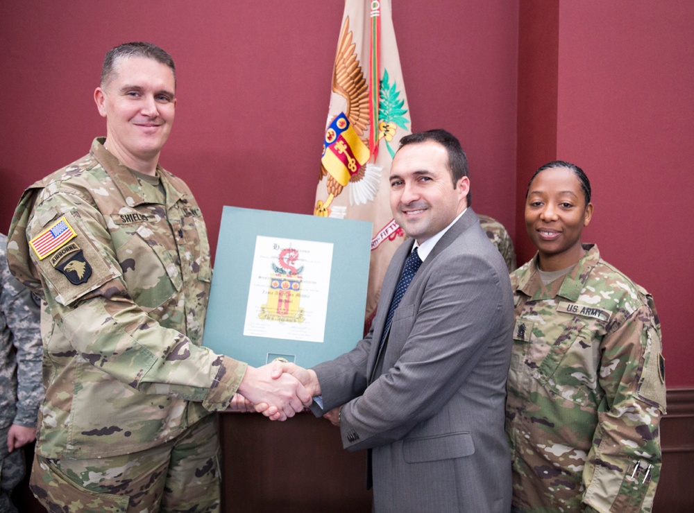 Camp Zama schools reaffirm commitments with military units