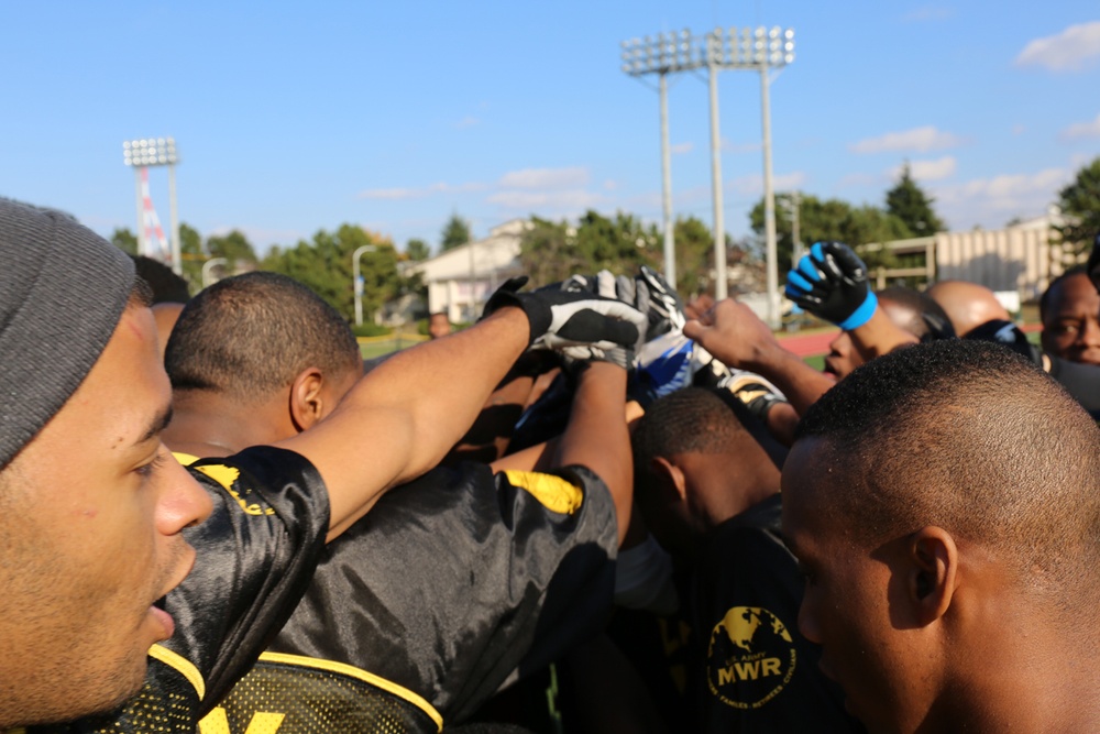 Army vs. Navy annual flag football game creates great camaraderie