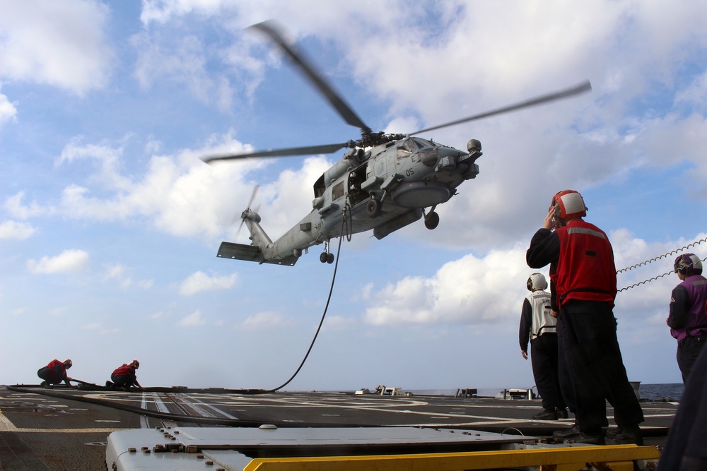 USS McCampbell operations