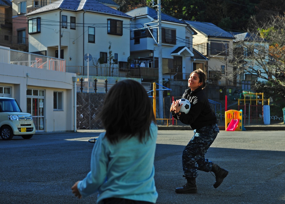 USS Blue Ridge activity