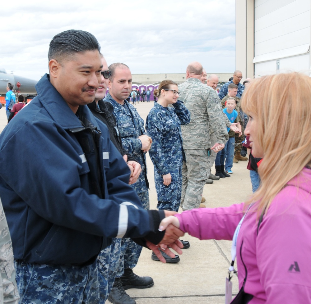 Welcoming Gold Star families