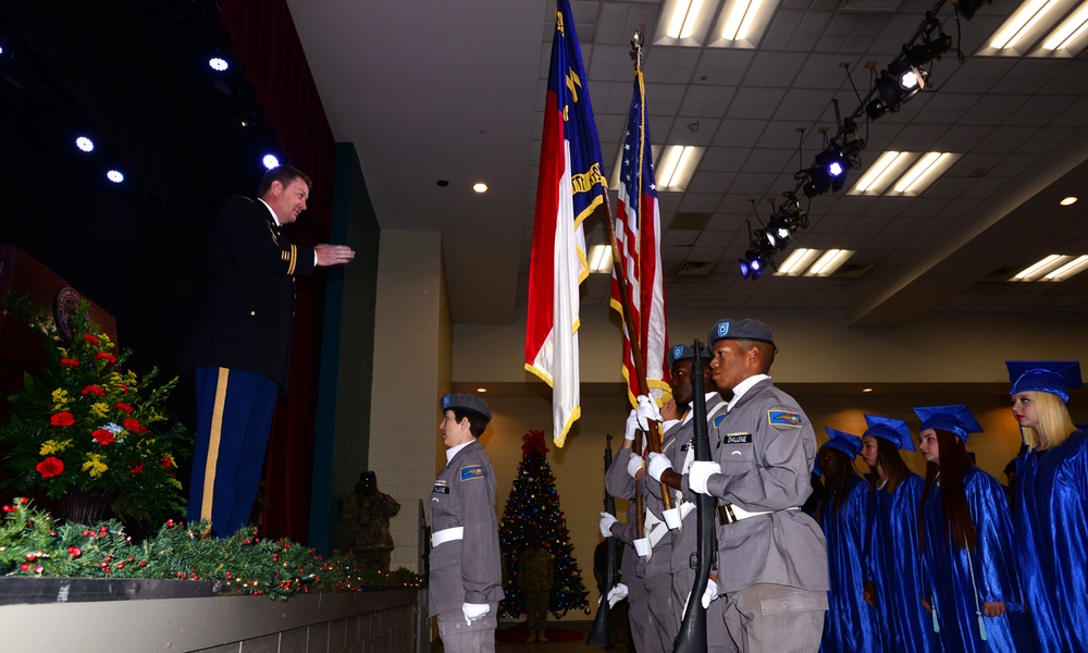 NC Guard Tar Heel Challenge Cadets graduate