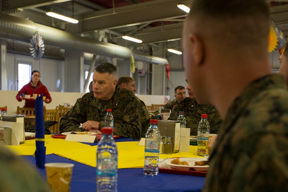 U.S. Marine Forces Europe and Africa Leaders visit BSRF
