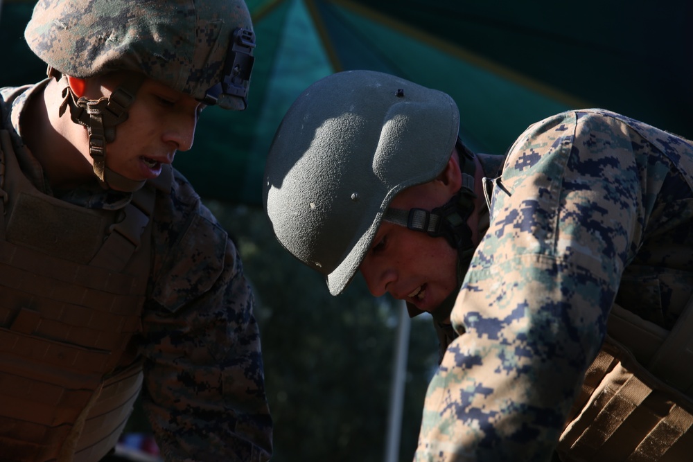 Marines train to save lives under stress