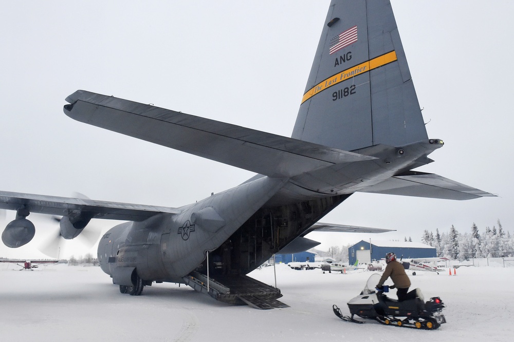 Alaska Air National Guard supports Toys for Tots