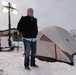 North Dakota Guardsman sleeps in freezing temperatures to draw attention to homeless veterans