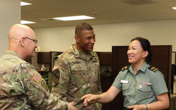 RHC-P command team welcomes Mongolian CMO
