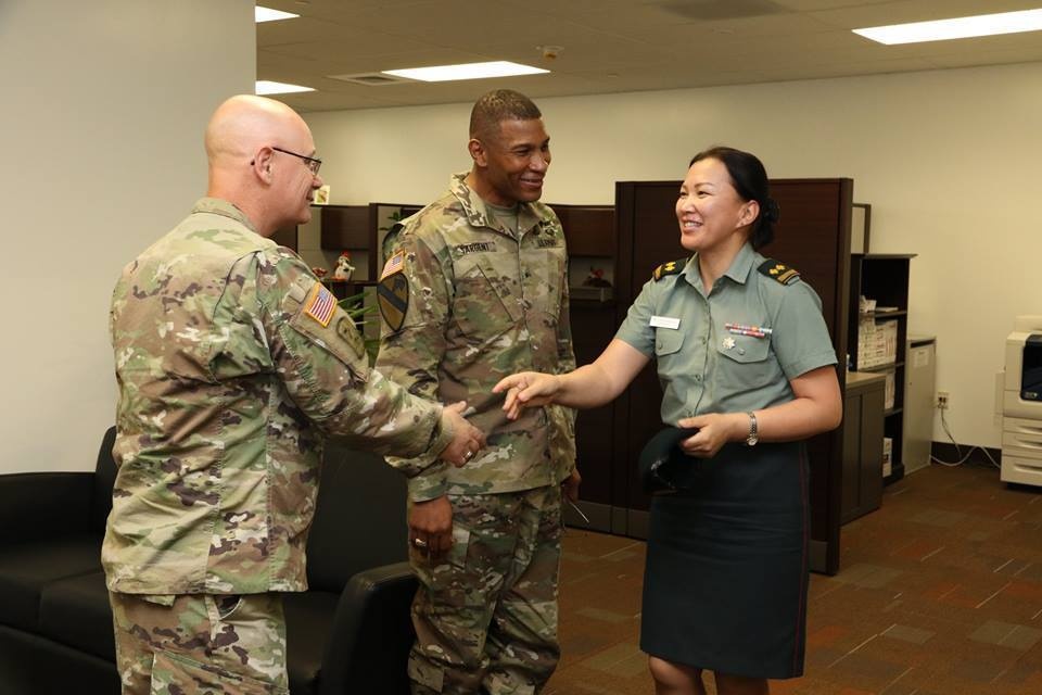 RHC-P command team welcomes Mongolian CMO