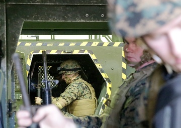2nd Supply Battalion egresses simulated Humvee roll-over