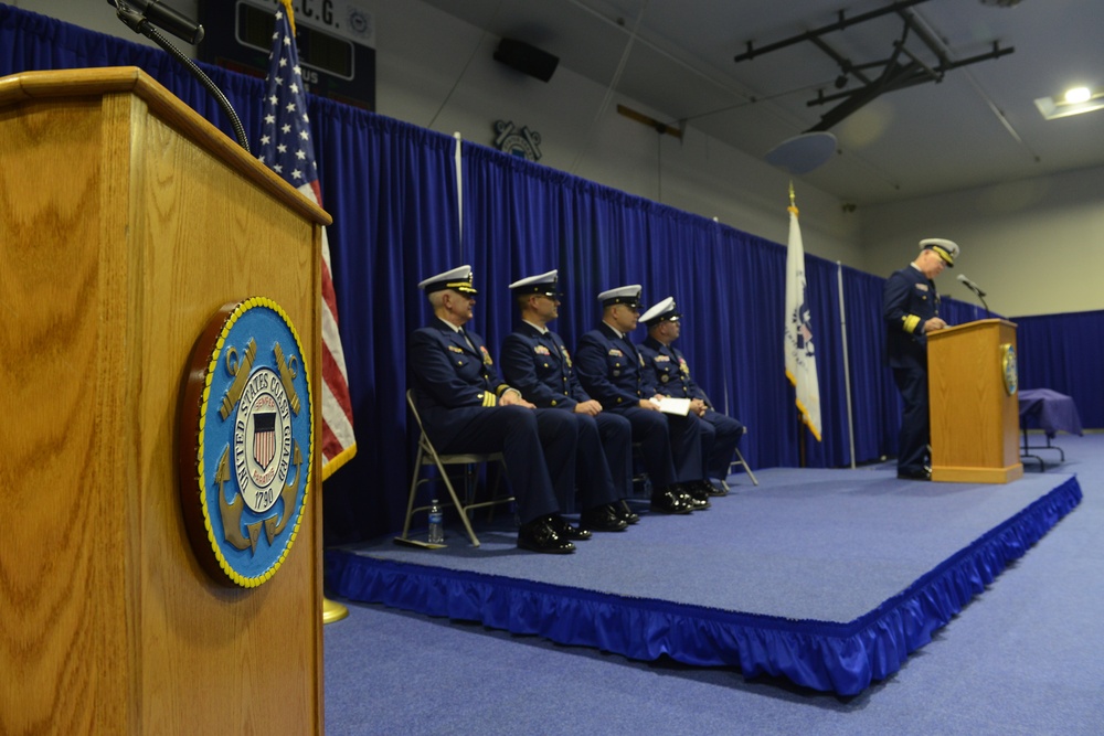 Coast Guard 13th District holds change-of-command ceremony