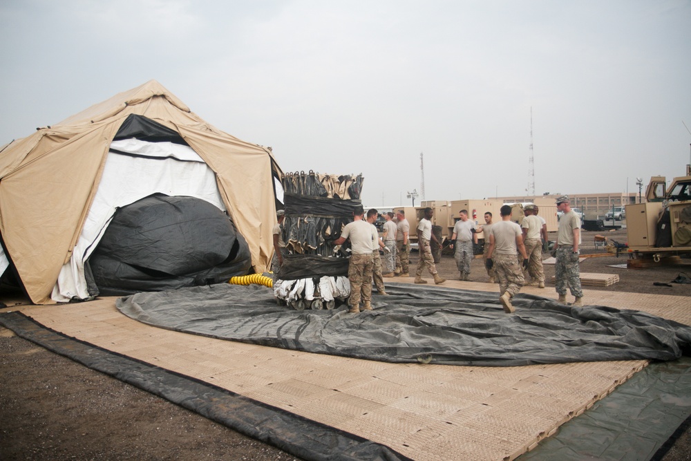 US Army Central’s Contingency Command Post