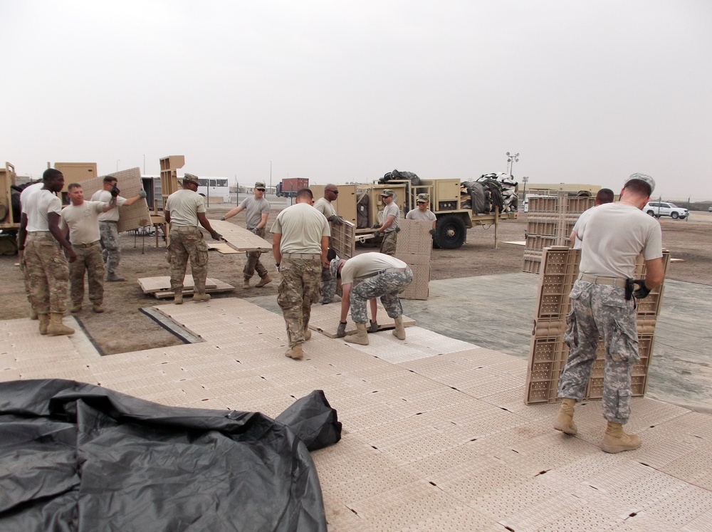 US Army Central’s Contingency Command Post