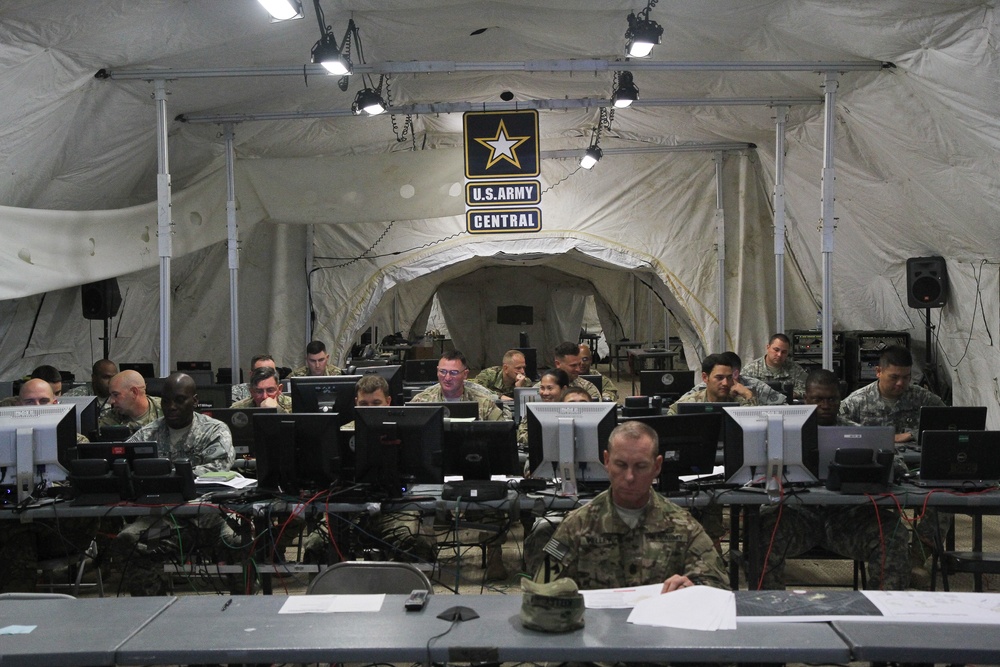 US Army Central’s Contingency Command Post