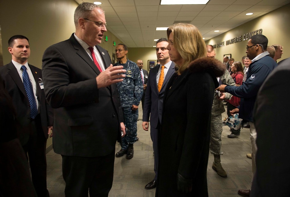 DSD arrives at Peterson Air Force Base, Colo.