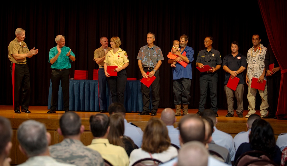 Marine Corps honors Hawaii Heroes