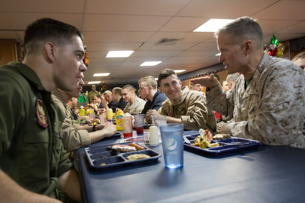 Secretary of defense visits USS Kearsarge