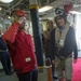 Secretary of defense visits USS Kearsarge