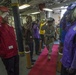 Secretary of defense visits USS Kearsarge