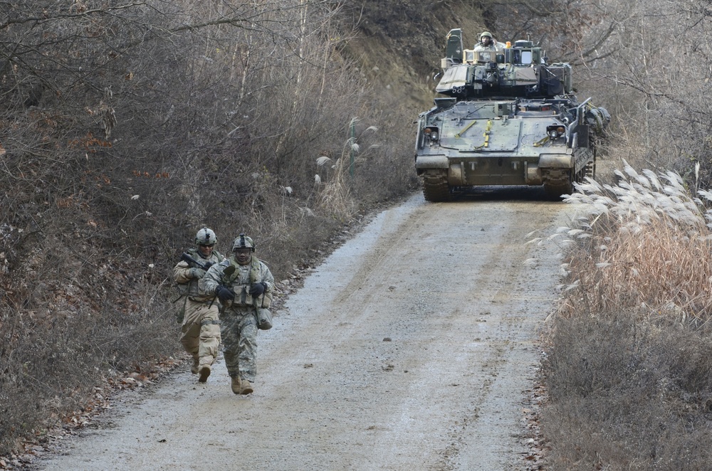 4-9 CAV endures the elements at Twin Bridges