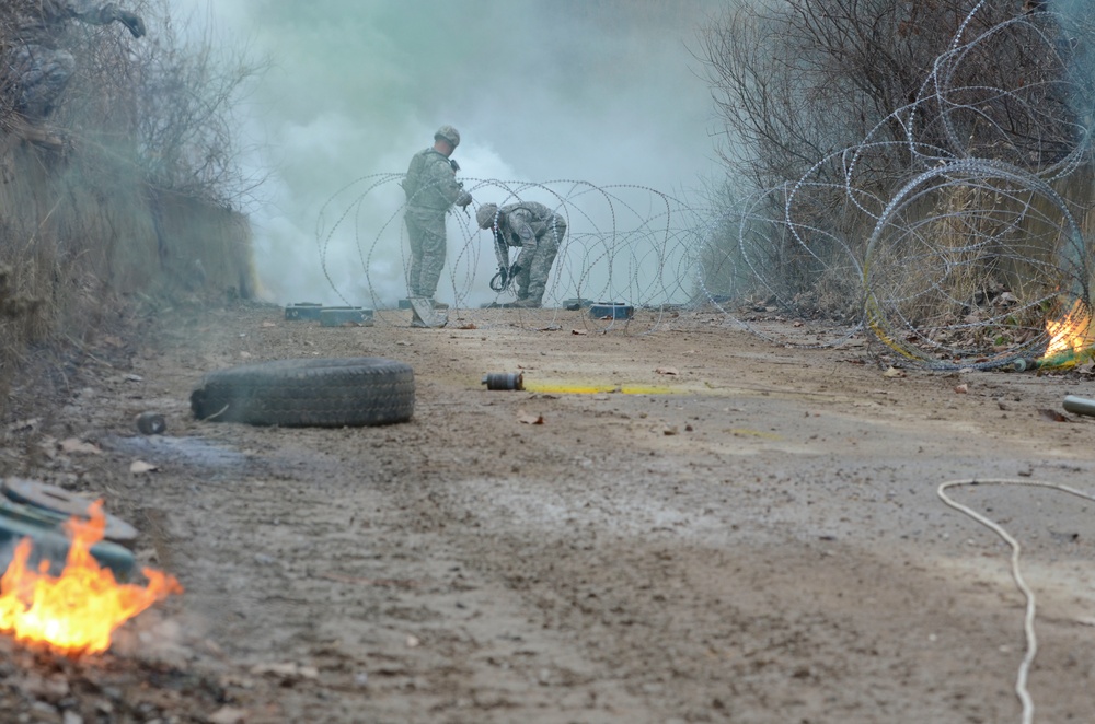 4-9 CAV endures the elements at Twin Bridges