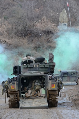 4-9 CAV endures the elements at Twin Bridges