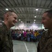 U.S. military members celebrate Christmas early with Romanian children