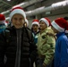 U.S. military members celebrate Christmas early with Romanian children