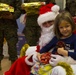 U.S. military members celebrate Christmas early with Romanian children