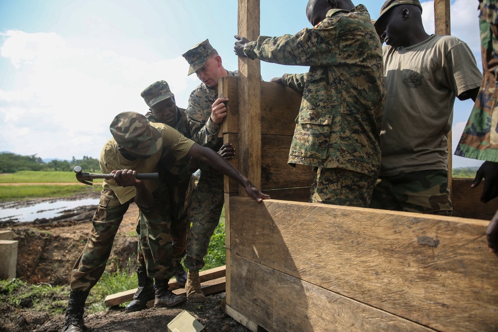 Standing proud: Ugandan soldiers complete U.S. Marine training