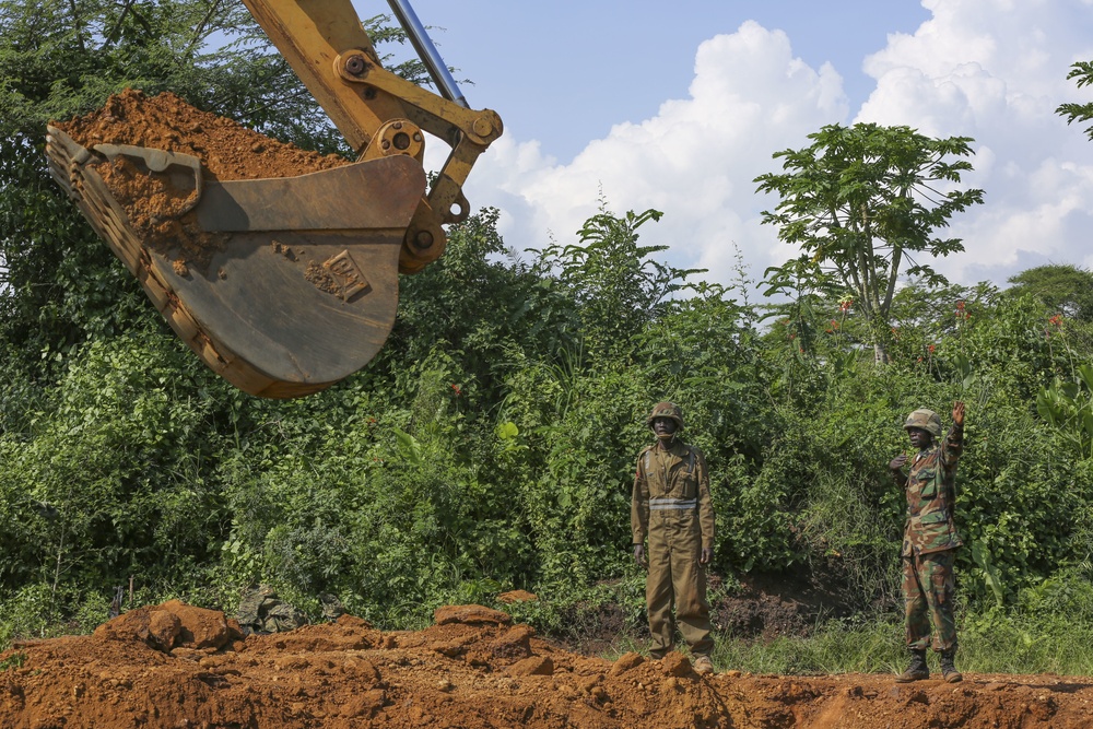 Standing proud: Ugandan soldiers complete U.S. Marine training