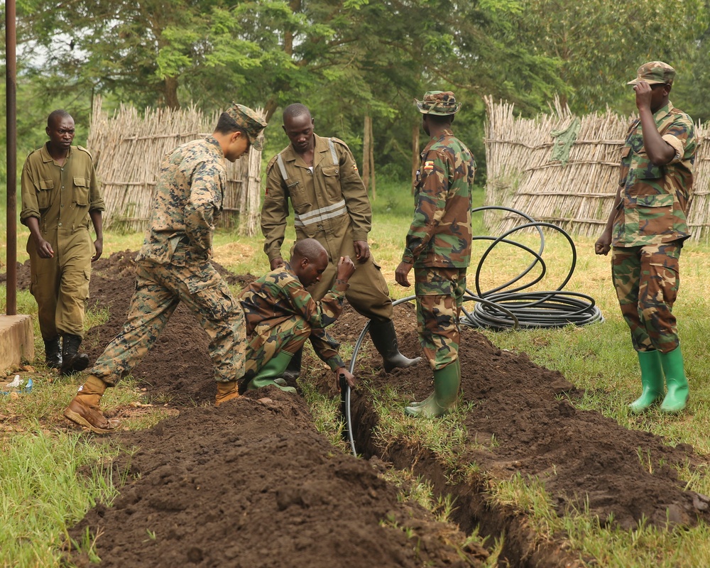 Standing proud: Ugandan soldiers complete U.S. Marine training