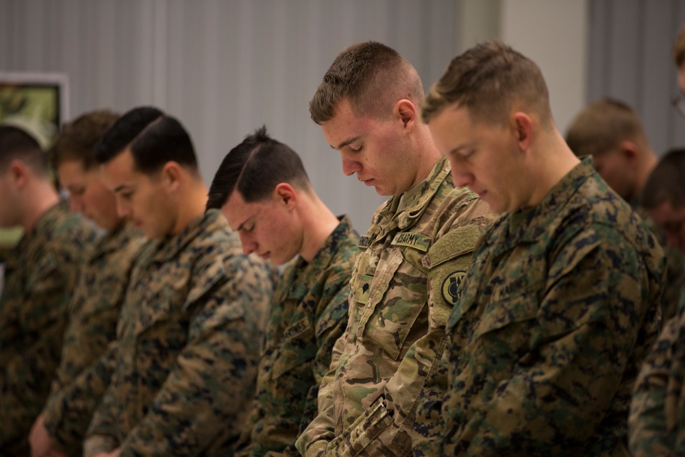 U.S. Marines, Sailors, and Soldiers graduate corporals course